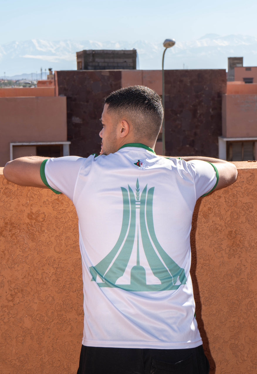 Maillot de Football MIXTE - Algérie BLANC