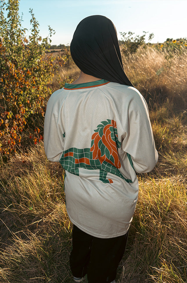 Maillot de Football MANCHE LONGUE - Maroc Blanc