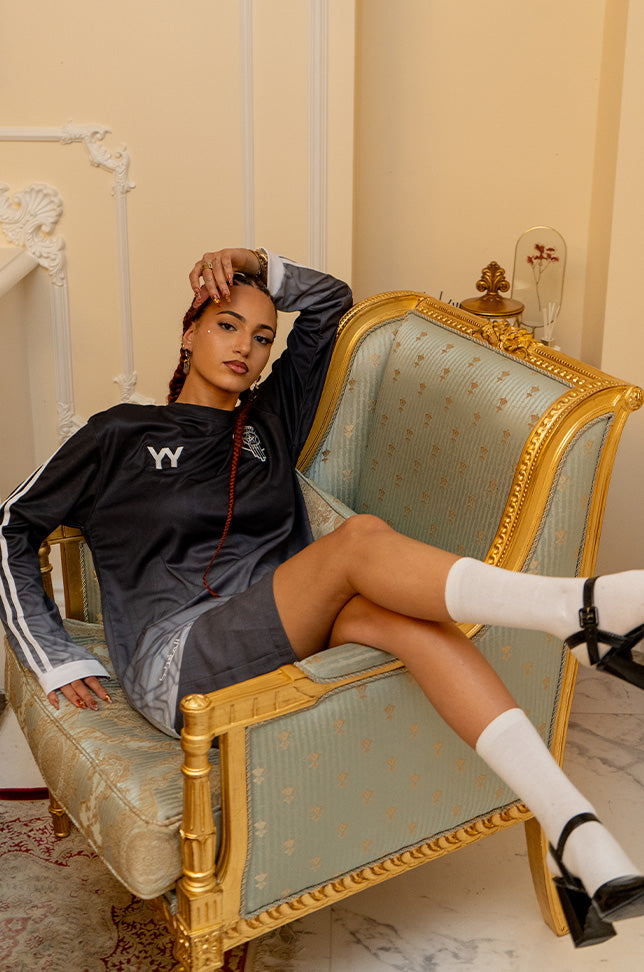 Maillot de Football MANCHE LONGUE - Maroc Noir