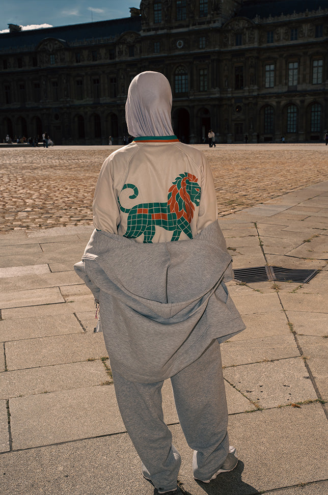 Maillot de Football MANCHE LONGUE - Maroc Blanc