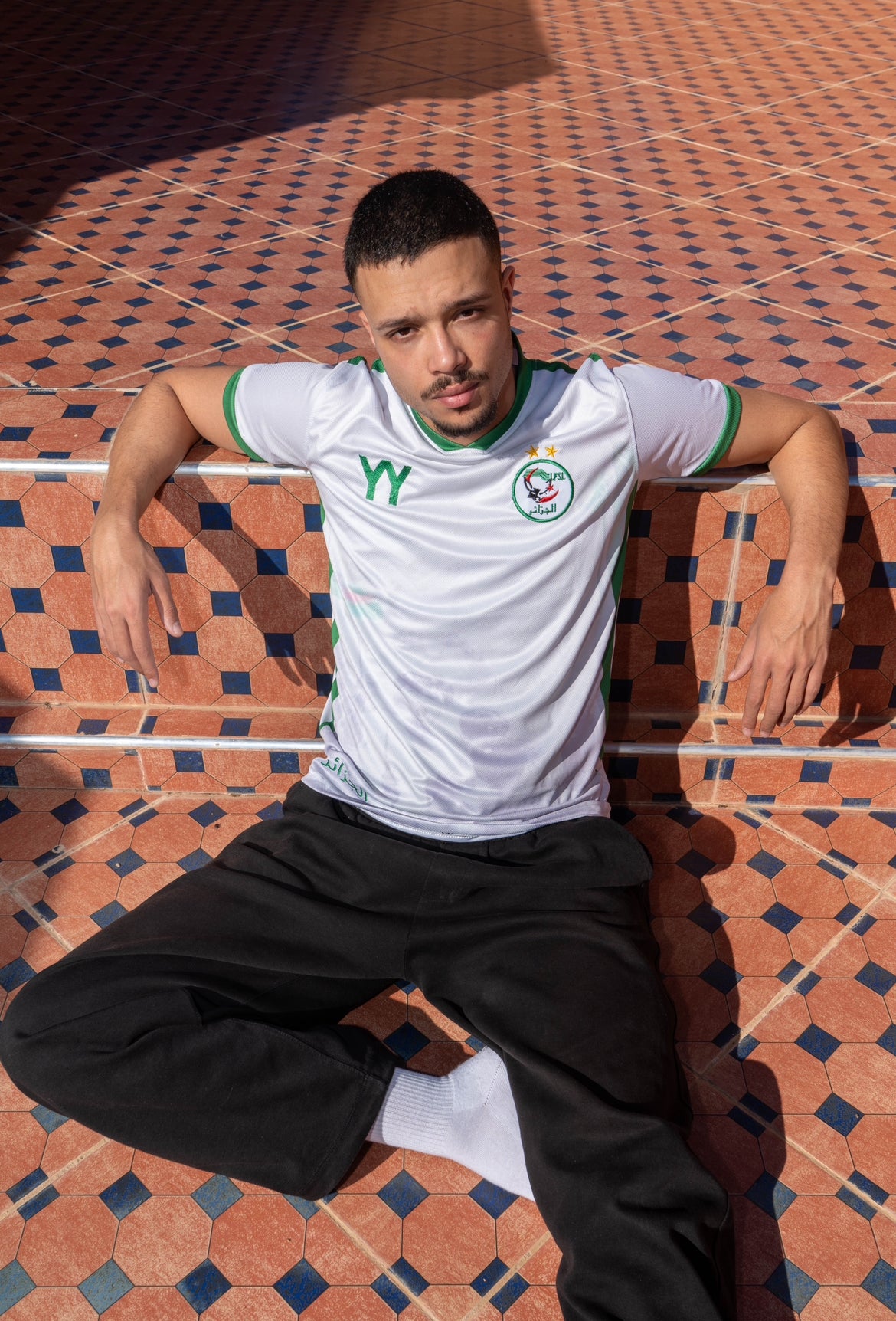 Maillot de Football MIXTE - Algérie BLANC