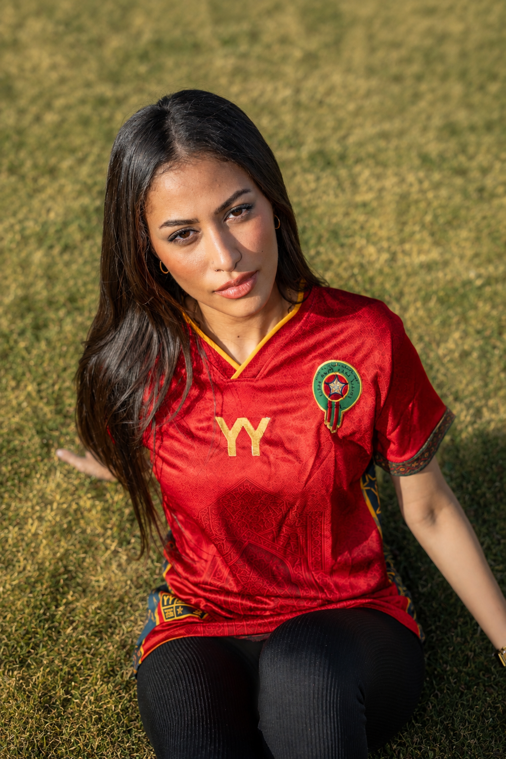 Maillot MANCHE COURTE - Maroc Rouge Héritage